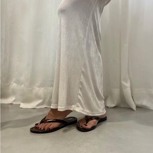 brown melissa sandals
